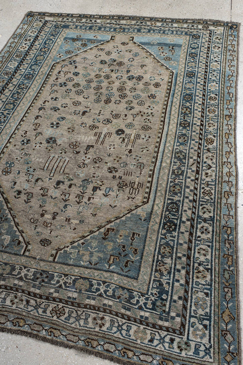 Antique Shiraz Area Rug (4' x 7')
